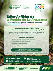 Taller Anfibios de la Región de La Araucanía